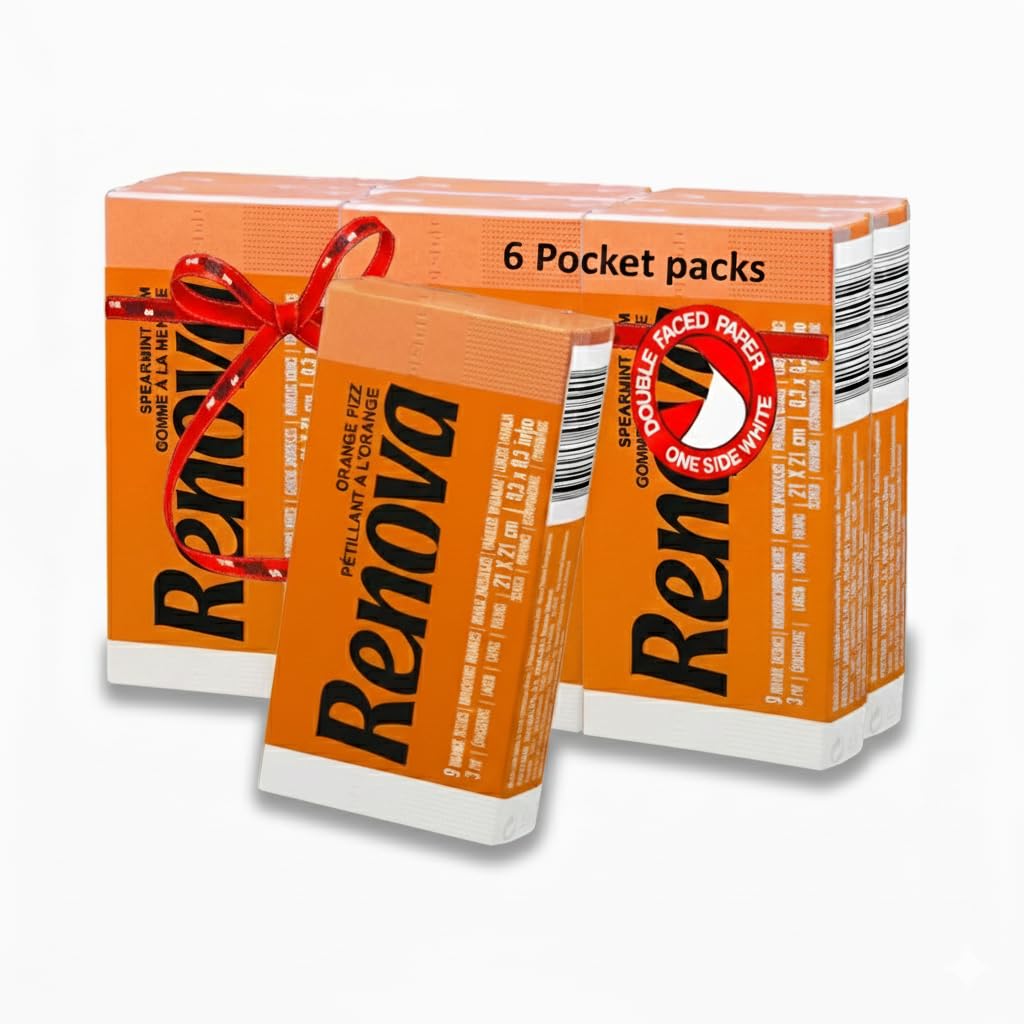 Amazon.com: Renova Scented Pocket Tissue - 9 Tissues/Pack - 3-Ply